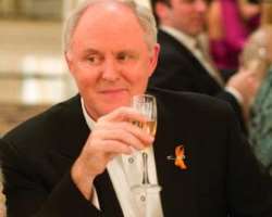 John Lithgow consuming alcohol